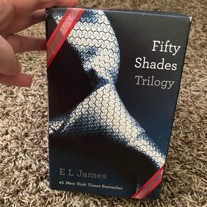 Fifty Shades of Grey 3 book box set with the box